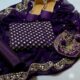 Mirror Work 3-Piece Suit Set – Royal Purple